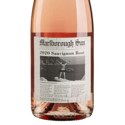 Вино Marlborough Sun Sauvignon Rose рожеве сухе 0,75л 12,5% купити