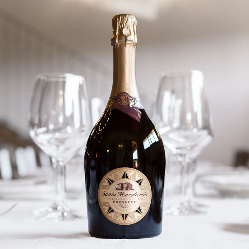 Игристое Santa Margherita Valdobbiadene Prosecco Superiore DOCG белое брют 0,375л 11,5% в Украине