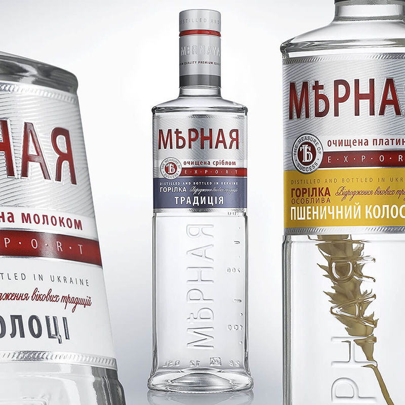 Водка Мерная Традиция экспортная 0,7л 40% купить