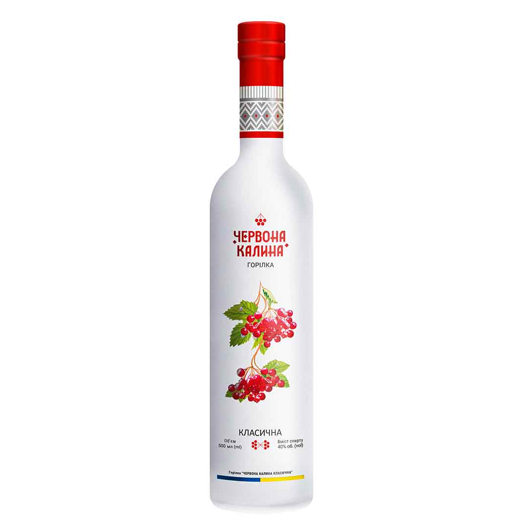 Водка Красная Калина Класическая 0,5л 40%