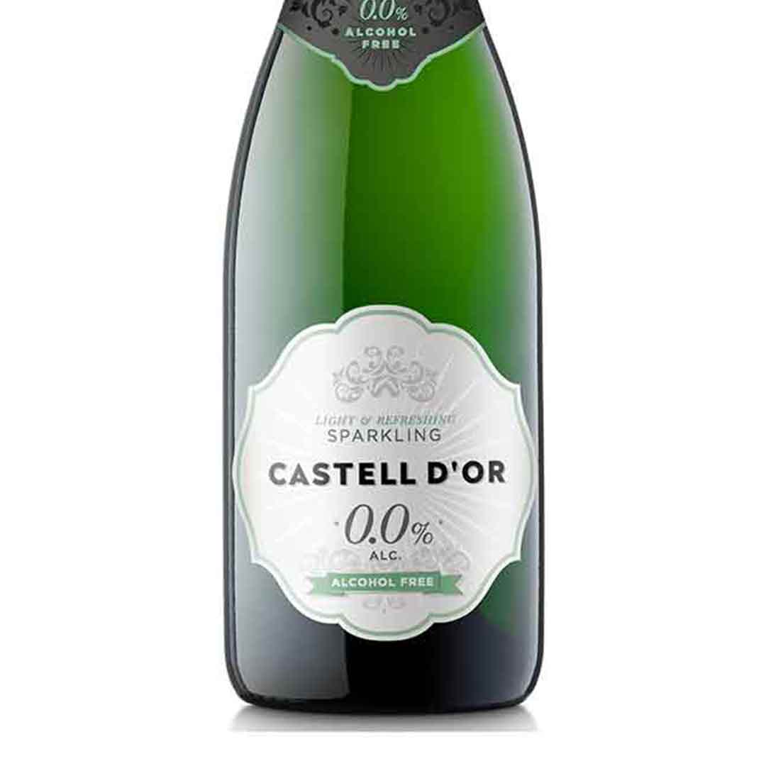 Вино игристое безалкогольное Sparkling Alcohol Free Castell D'Or белое полусухое 0,75л 0,0% купить
