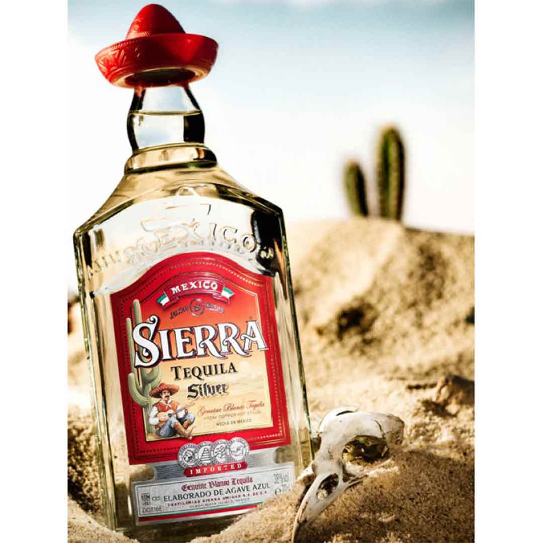 Текила Sierra Silver 1л 38% купить
