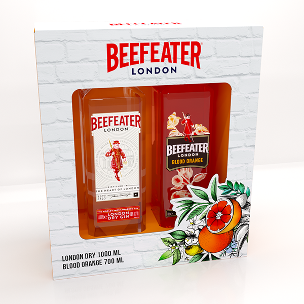 Набор Джин Beefeater London Dry 1.0л и Strawberry 0,7л 40%