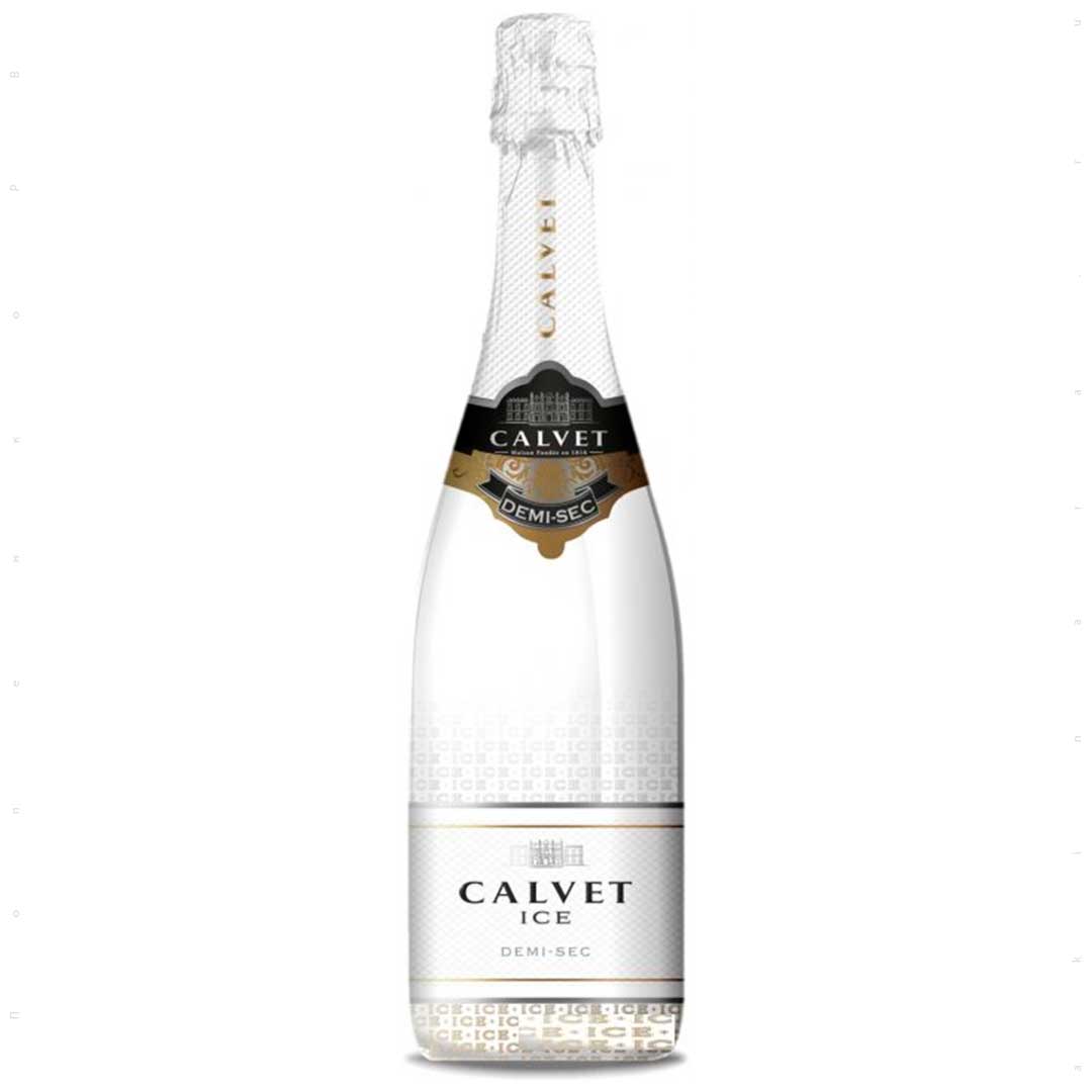 Вино игристое Calvet Ice Chardonnay белое полусухое 0,75л 11,5%