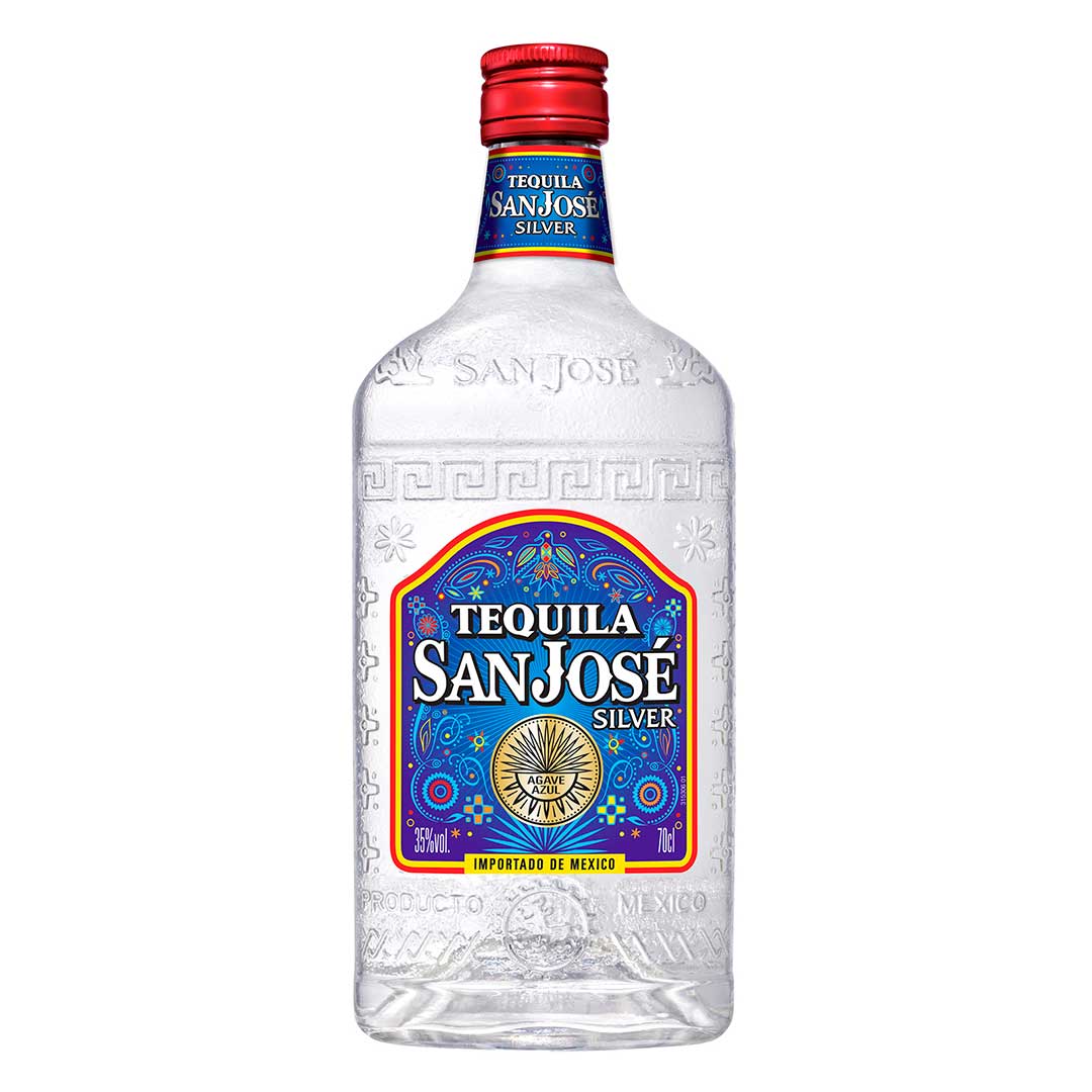 Текила San Jose Silver 0,7л 35%