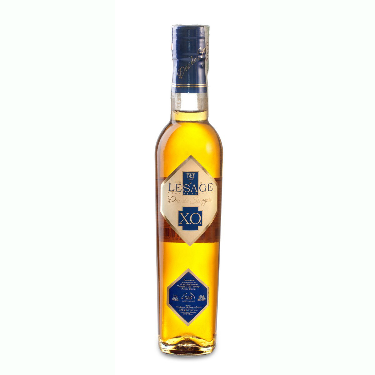Коньяк  Le Sage X.O. Duc de Strogan 0,5л 40%
