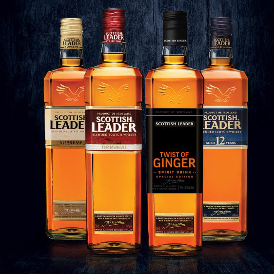 Віскі Scottish Leader Original 0,05 л 40% купити