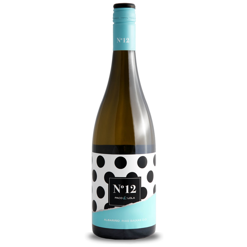 Вино Paco&amp;Lola Albarino №12  белое полусухое 0,75л 12,5%