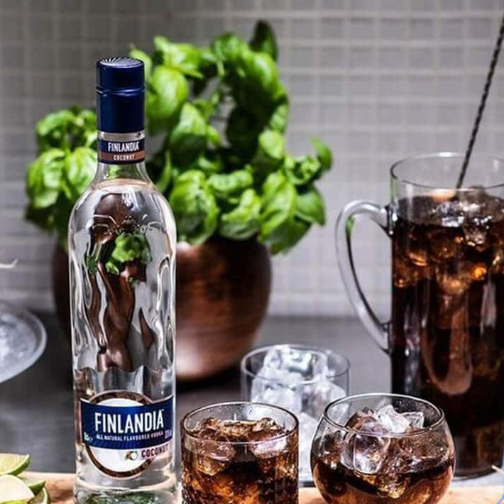 Водка Finlandia Кокос 0,05л 37,5% купить
