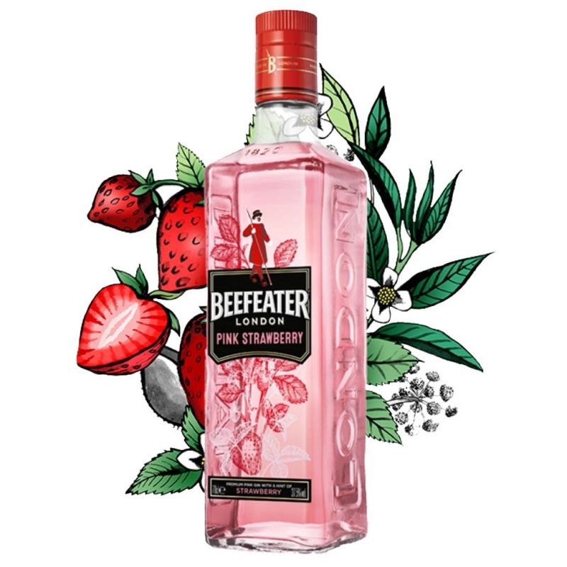 Набор Джин Beefeater London Dry 1.0л и Strawberry 0,7л 40% купить