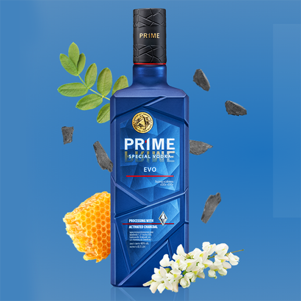 Горілка Prime EVO 0,5л 40% купити