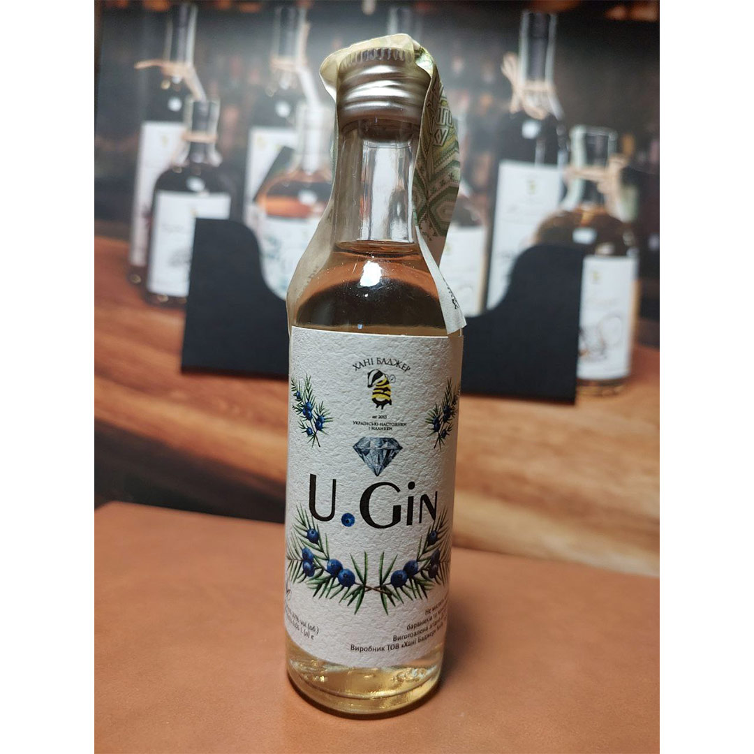 Настойка Хани Баджер U.Gin 0,05л 37% купить