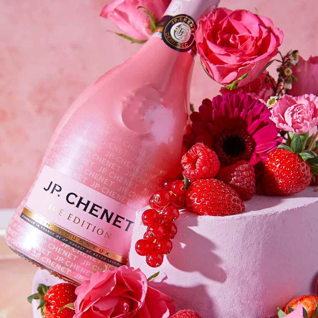 Вино игристое J.P. Chenet Ice Edition Rose Demi Sec розовое полусухое 0.75 л 10-13.5% купить