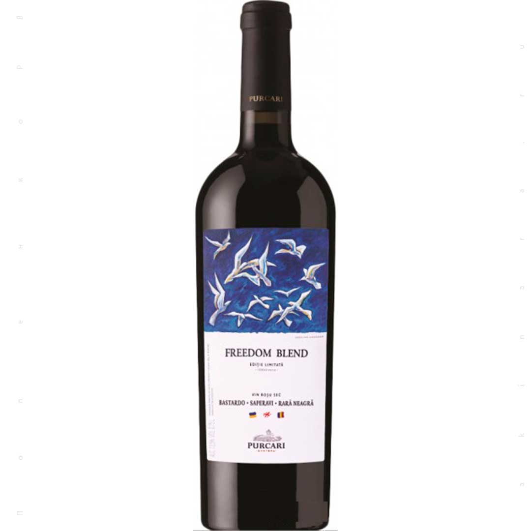 Вино Purcari Freedom Blend красное сухое 0,75л 14%