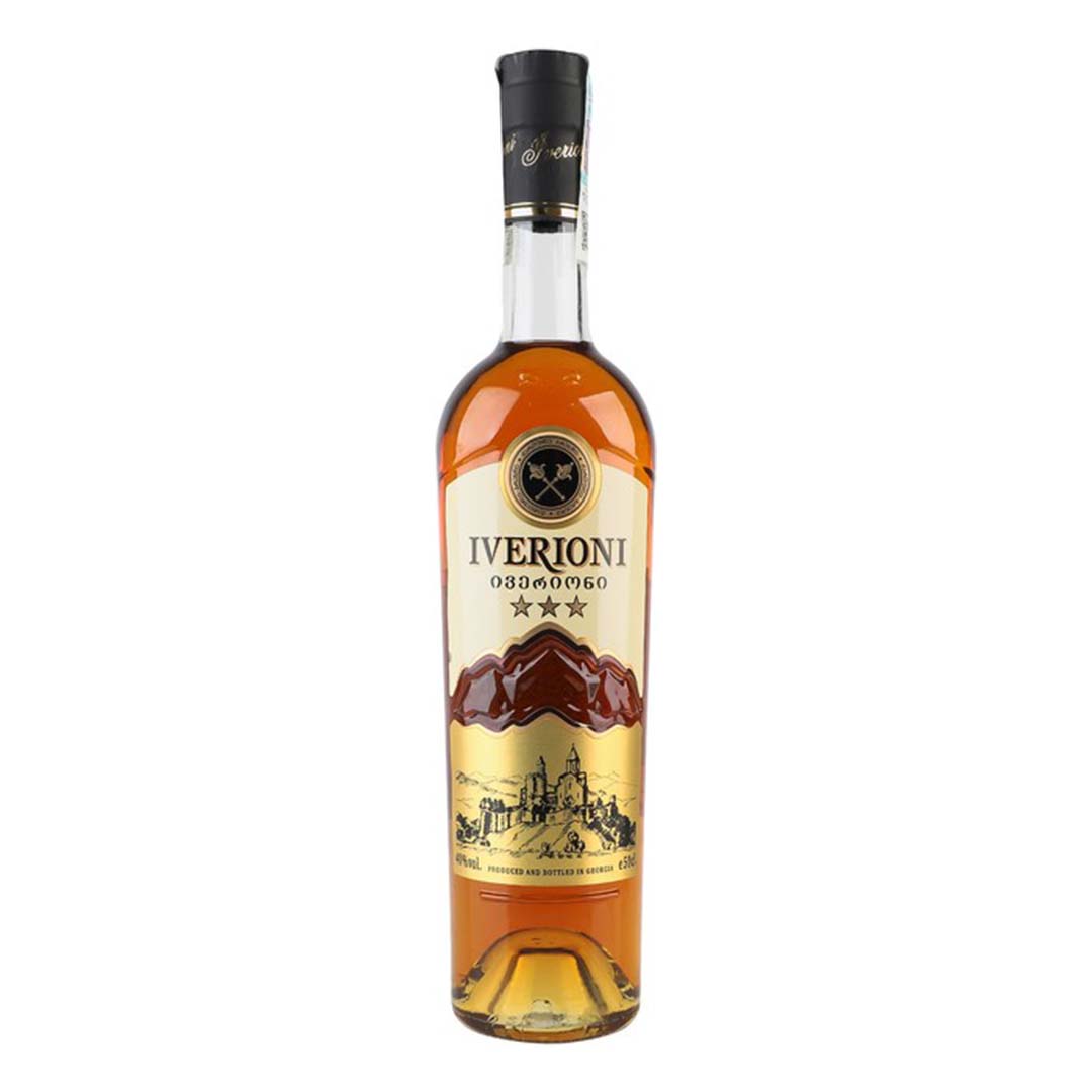Бренди Iverioni 3 звезды 0,5л 40%