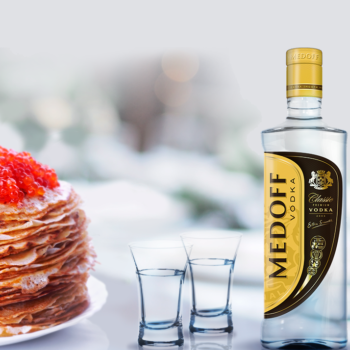 Водка Medoff Classic 1л 40% купить