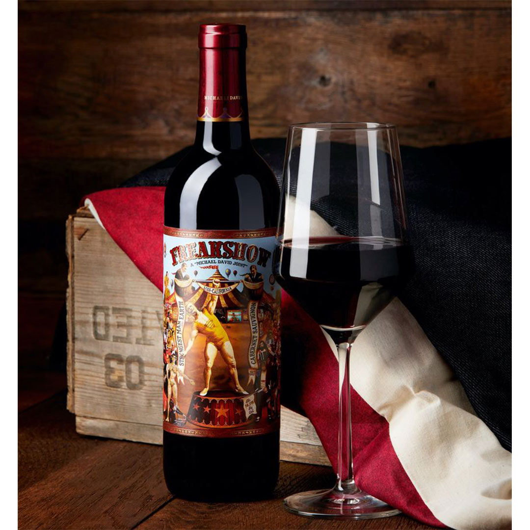 Вино Michael David Freakshow Cabernet Sauvignon красное сухое 0,75 л 14,5% купить