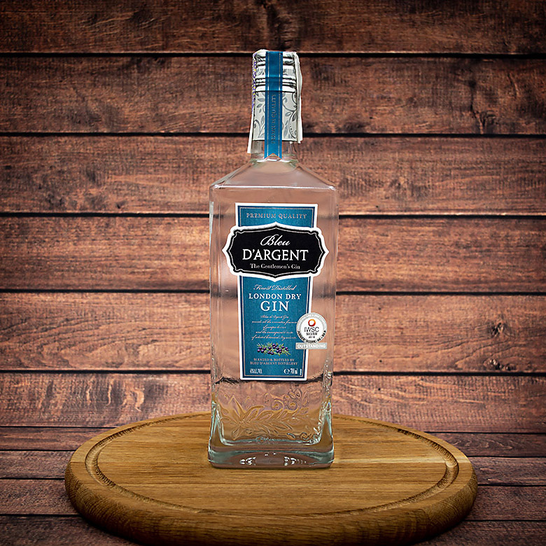 Джин Bleu D'Argent London Dry Gin 0,7 л 43,50% в Украине