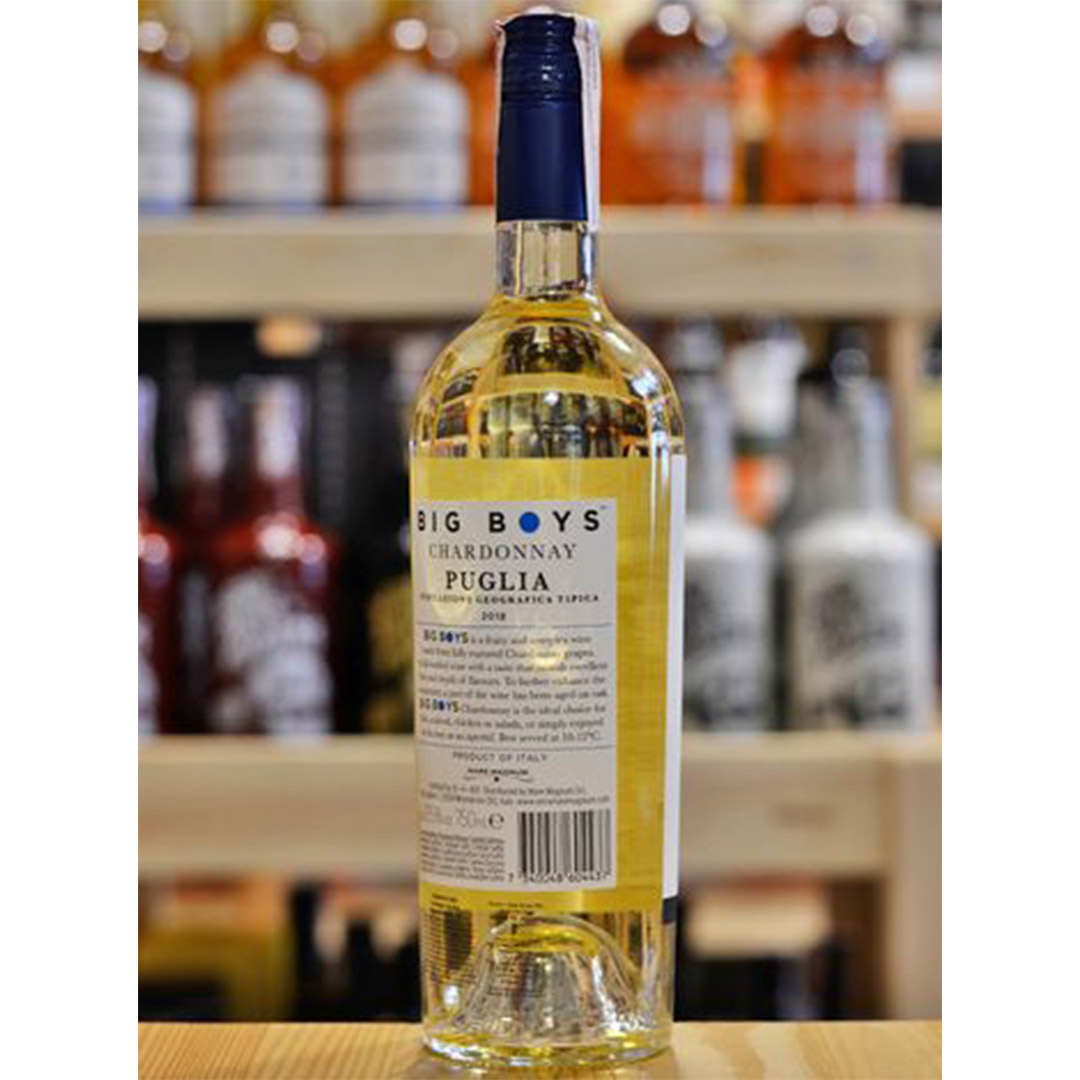 Вино Mare Magnum Chardonnay Big Boys белое сухое 0,75л 13,5% купить