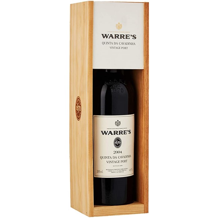 Вино Портвейн Warre's Quinta Da Cavadinha 2004 Vintage Port красное крепленое 0,75л 20% купить
