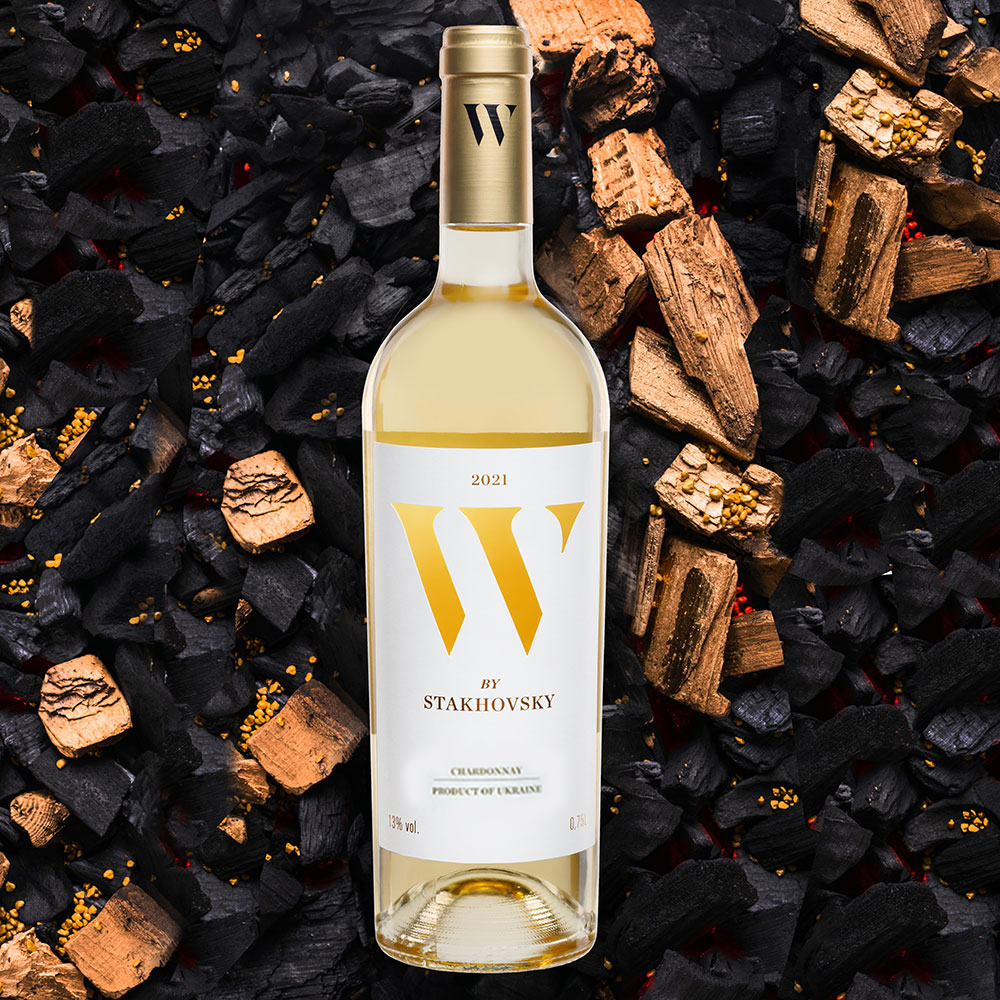 Вино Шардоне Ace by Stakhovsky сортовое белое 0,75л 13% купить
