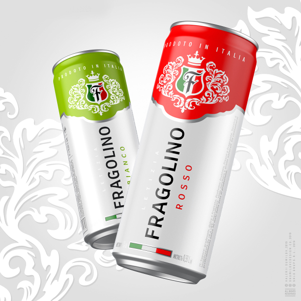 Фраголино Letizia Rosso красное полусладкое 0,33л 7% купить