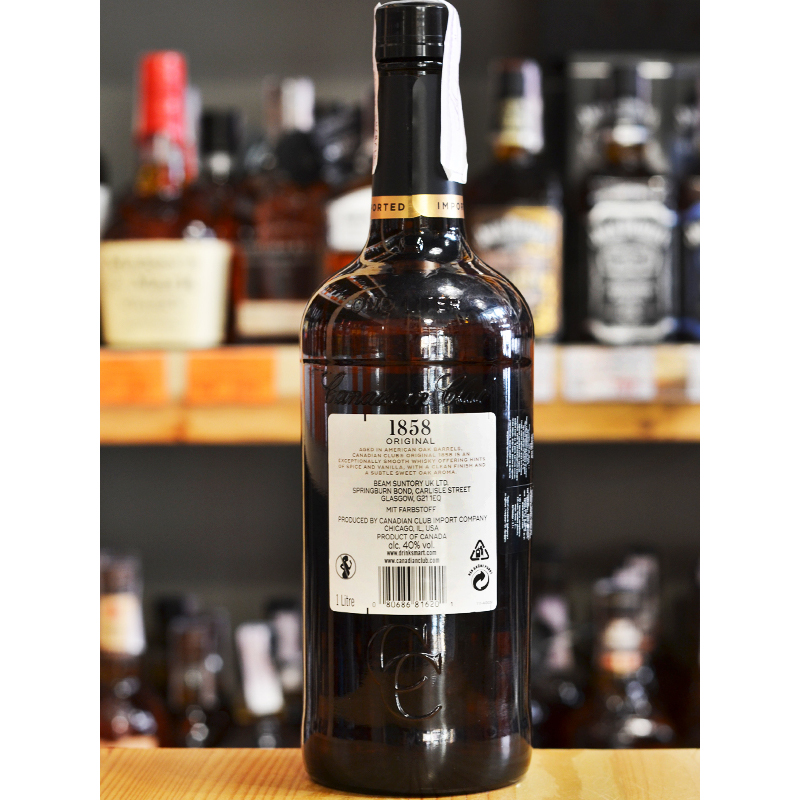Виски бленд Canadian Club Original 5 лет, Canadian Club Original 5 yo 1 л 40% купить