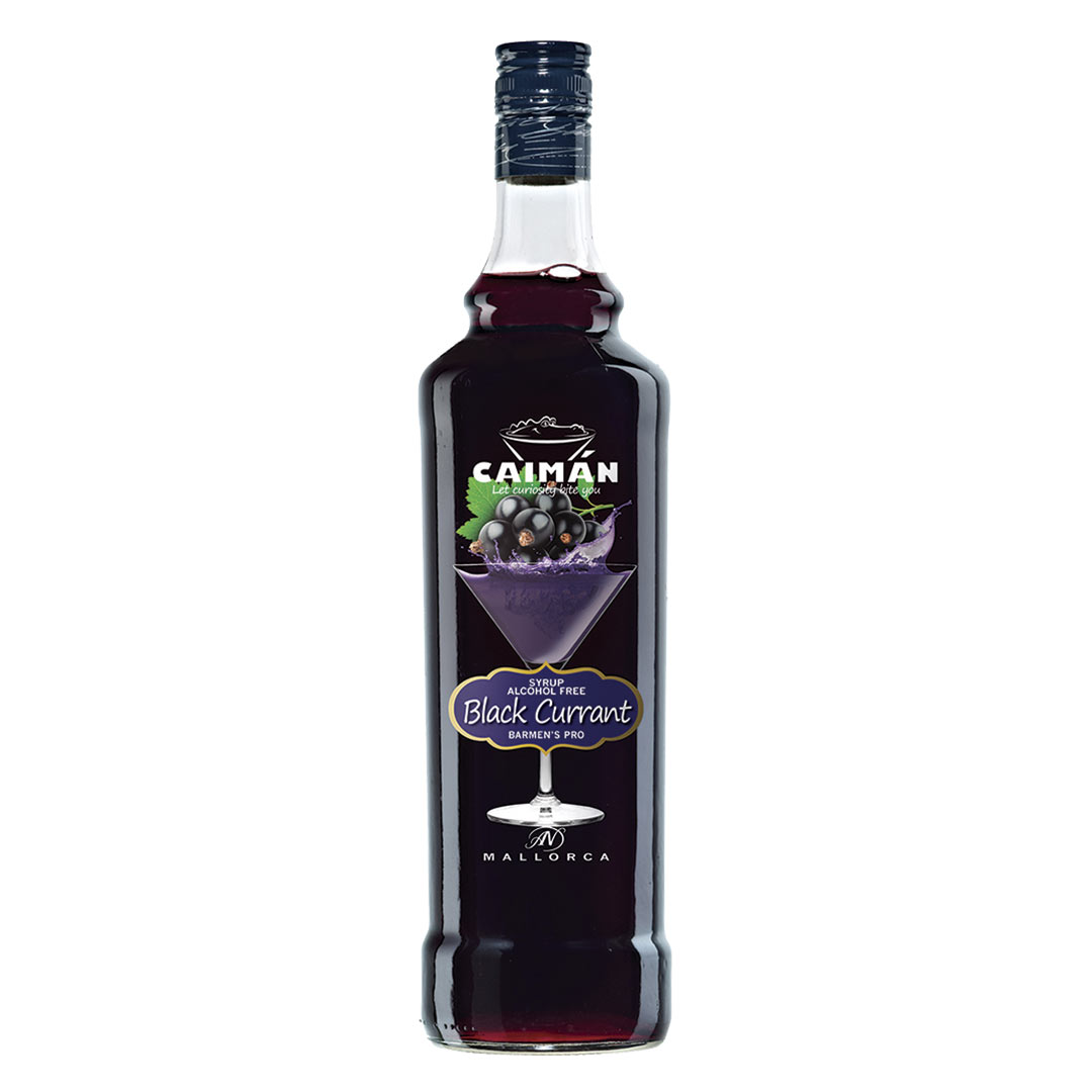 Сироп Caiman Blackcurrant Черная смородина 1л безалкогольный