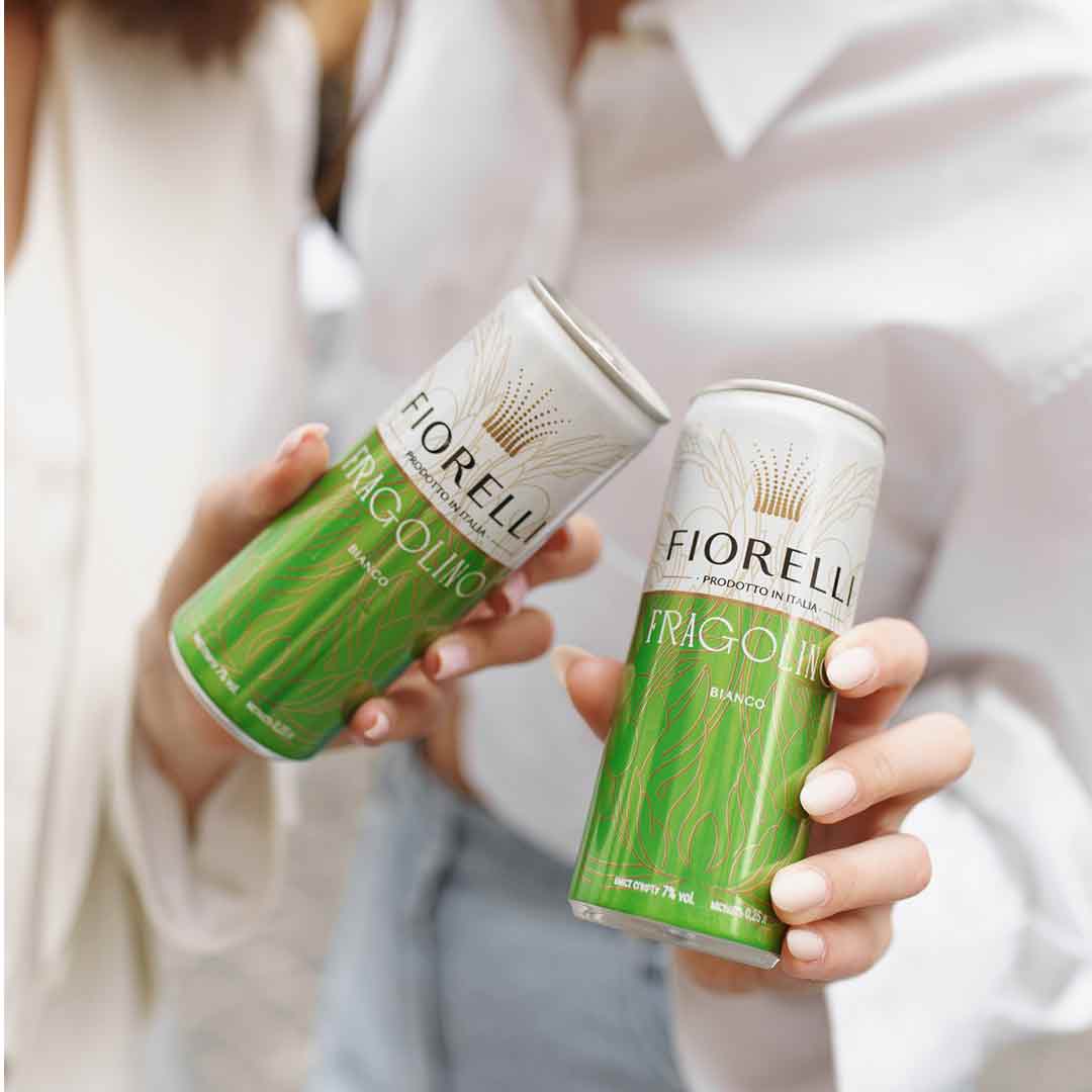 Напиток Fiorelli Fragolino Bianco на основе вина 0,25л 7% ж/б купить