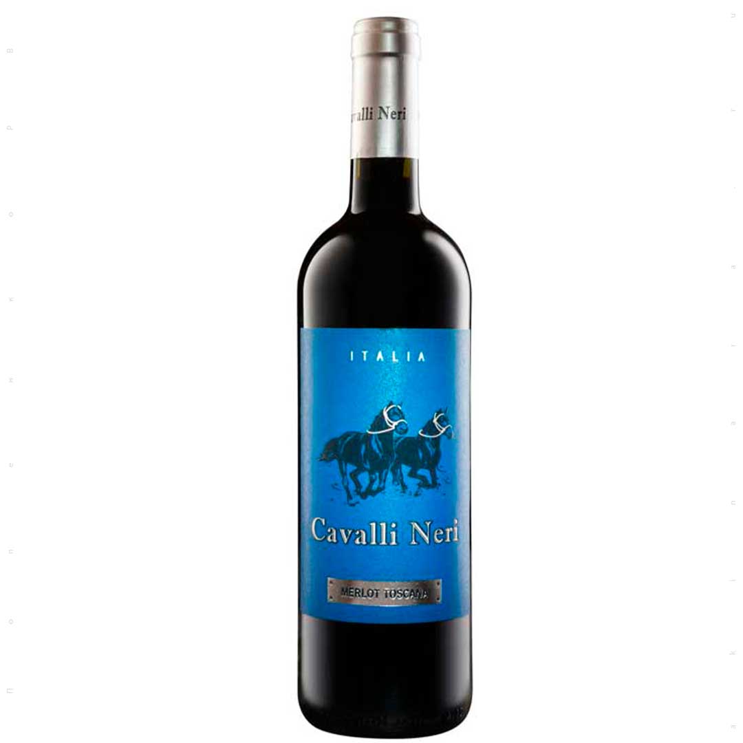 Вино Cavalli Neri Rosso Toscana IGT Merlot червоне сухе 0,75л 12,5%
