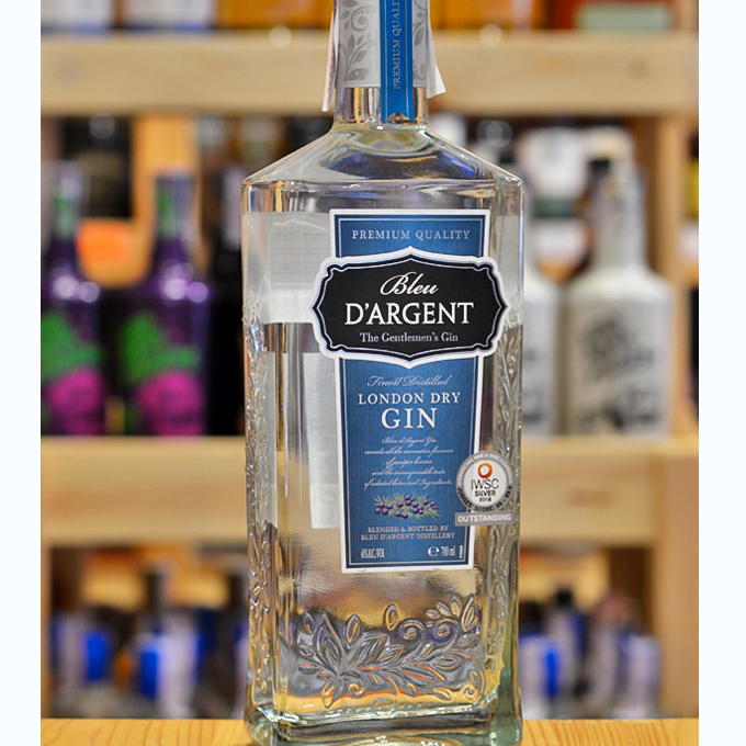 Джин Bleu D'Argent London Dry Gin 0,7 л 43,50% купить