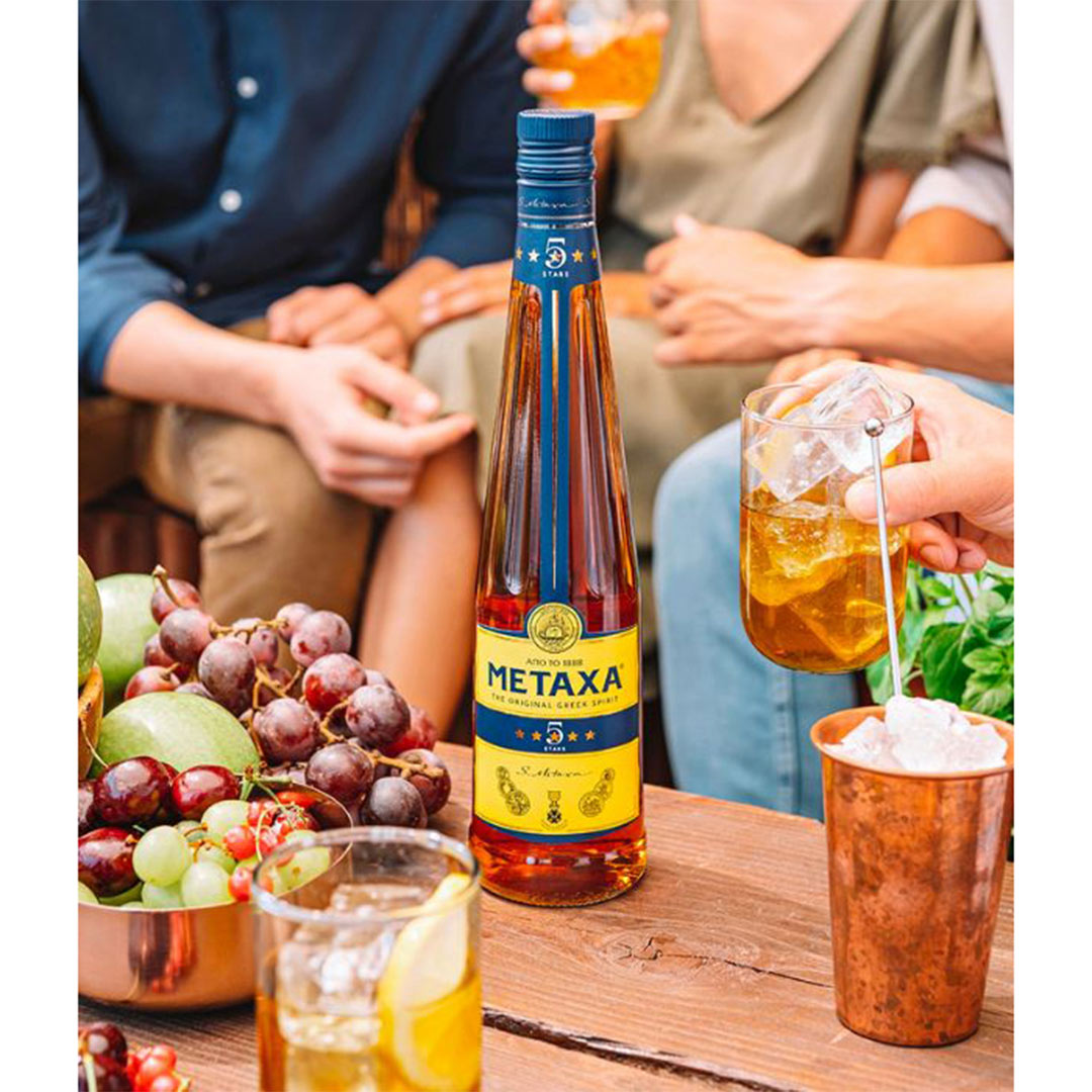 Бренди Metaxa 5 лет выдержки 0,05л 38% купить