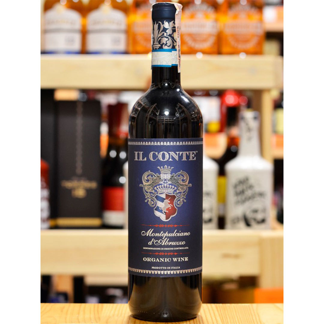 Вино Mare Magnum Montepulciano d'Abruzzo Il Conte Organic красное сухое 0,75 л 13,5% купить