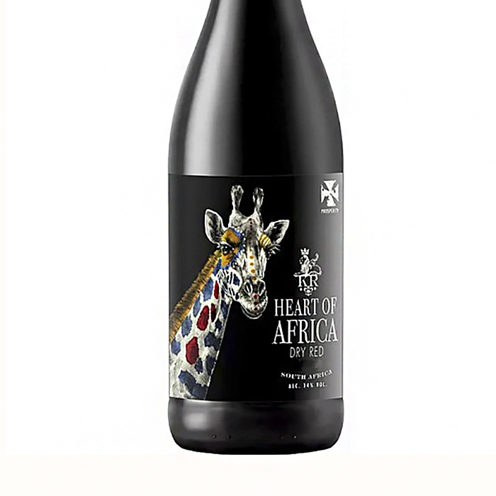 Вино Heart of Africa Dry Red красное сухое 0,75л 14% купить