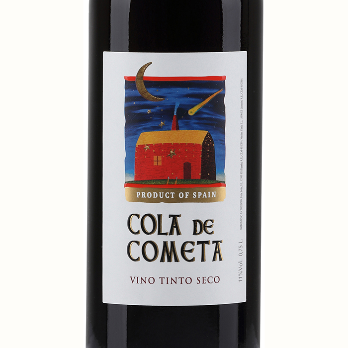 Вино Cola de Cometa красное сухое 0,75л 11% купить