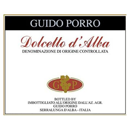 Вино Guido Porro Dolcetto d'Alba сухое красное 0,75л 15% купить