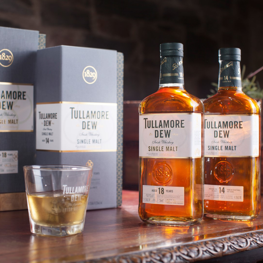 Виски односолодовый Tullamore Dew 14 yo Single Malt 0,7л 41,3% купить