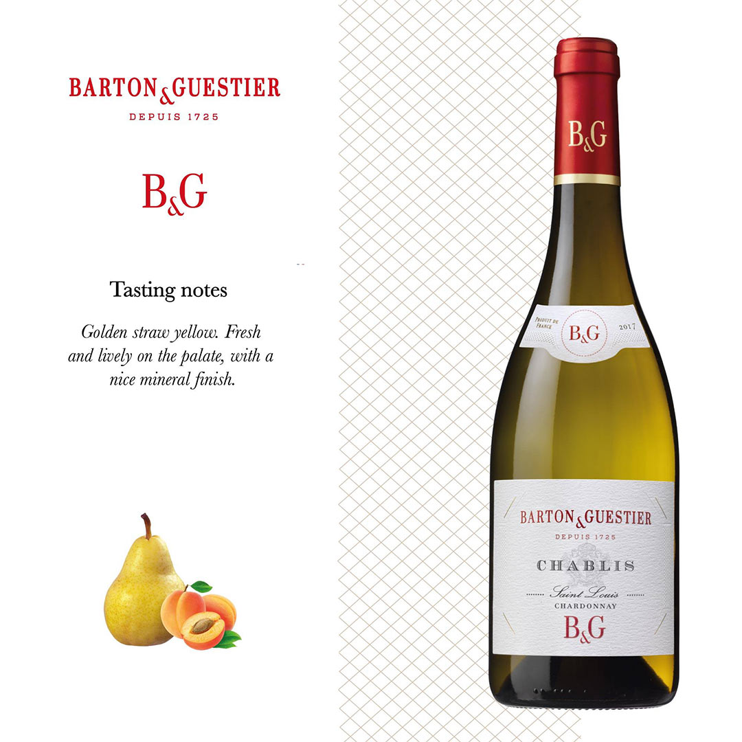 Вино Barton &amp; Guestier Chablis Passeport белое сухое 0,75л 12% купить
