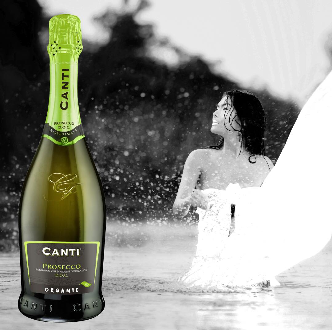 Вино ігристе Canti Prosecco Extra Dry Biologico біле екстра-сухе 0,75л 11% купити