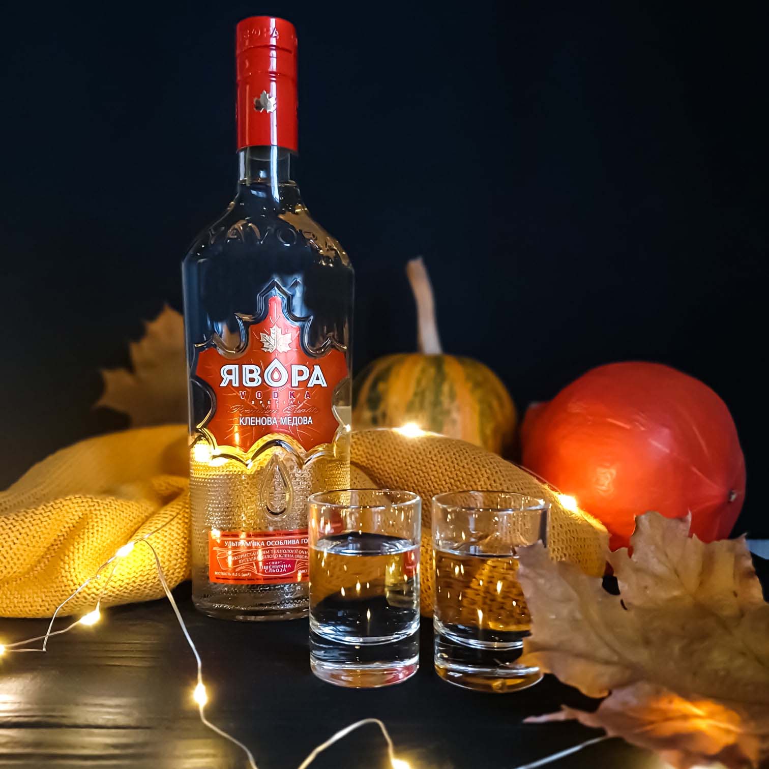 Водка Явора Кленовая медовая 0,5л 40% в Украине