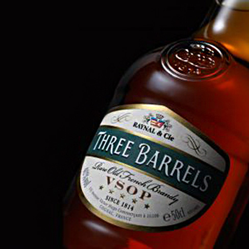 Бренди Three Barrels VSOP 0,35 л 38% купить