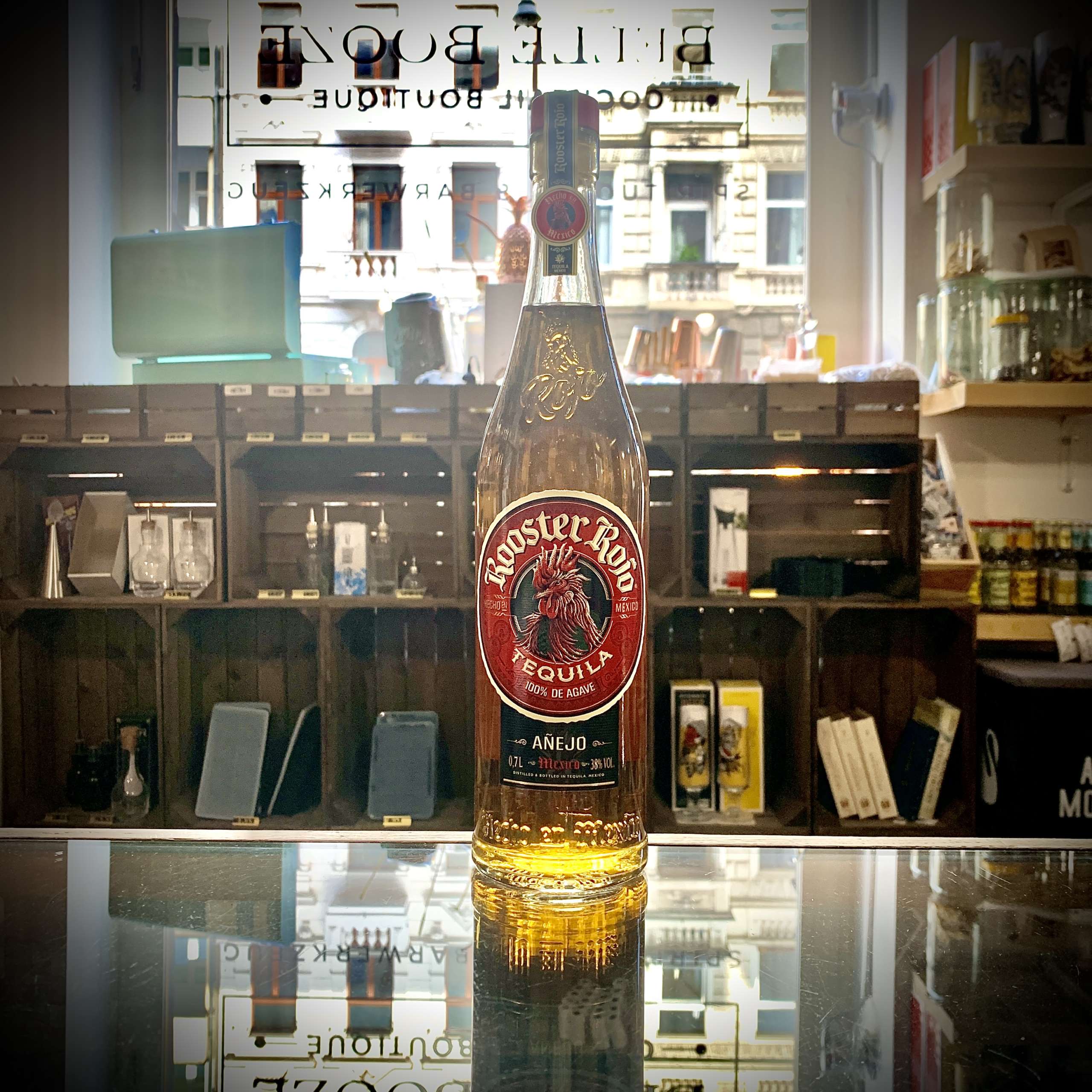 Текила Rooster Rojo Anejo 0,7л 38% купить