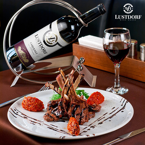 Вино Lustdorf Cabernet красное сухое сортовое 0,75л 9-14% в Украине