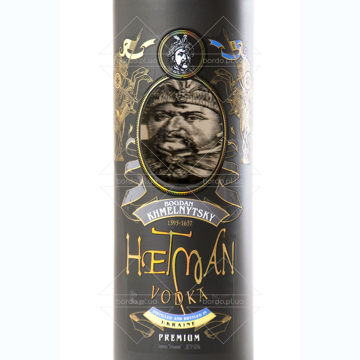 Водка Гетьман Blаck Gold 0,5 л 40% купить