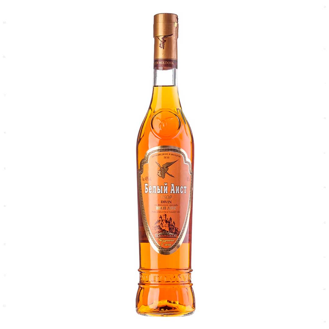 Коньяк Divin Colusvin Білий Аіст 0,5л 40%