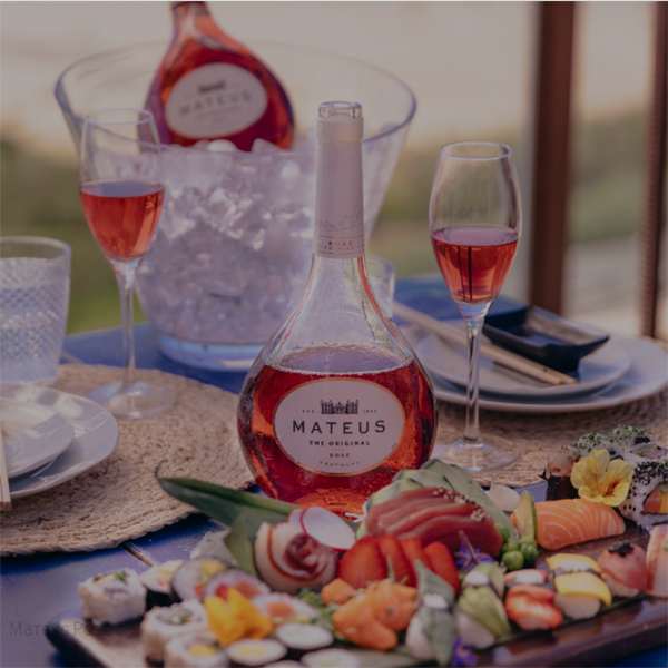 Вино Mateus Rose Sogrape Vinhos Рожеве Напівсухе 0,75л 11% купити