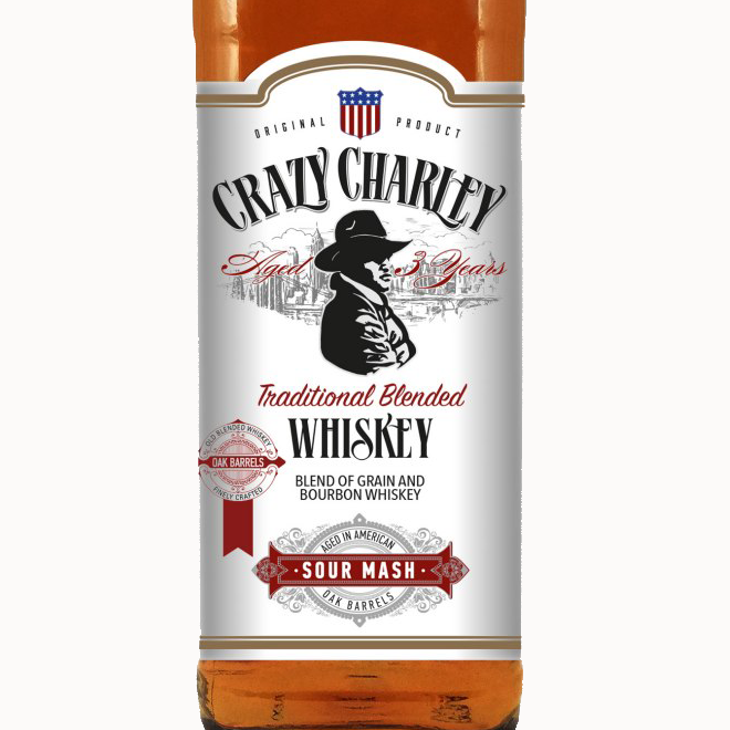 Виски блендовый Crazy Jack белая этикетка 0,7 л 40% купить