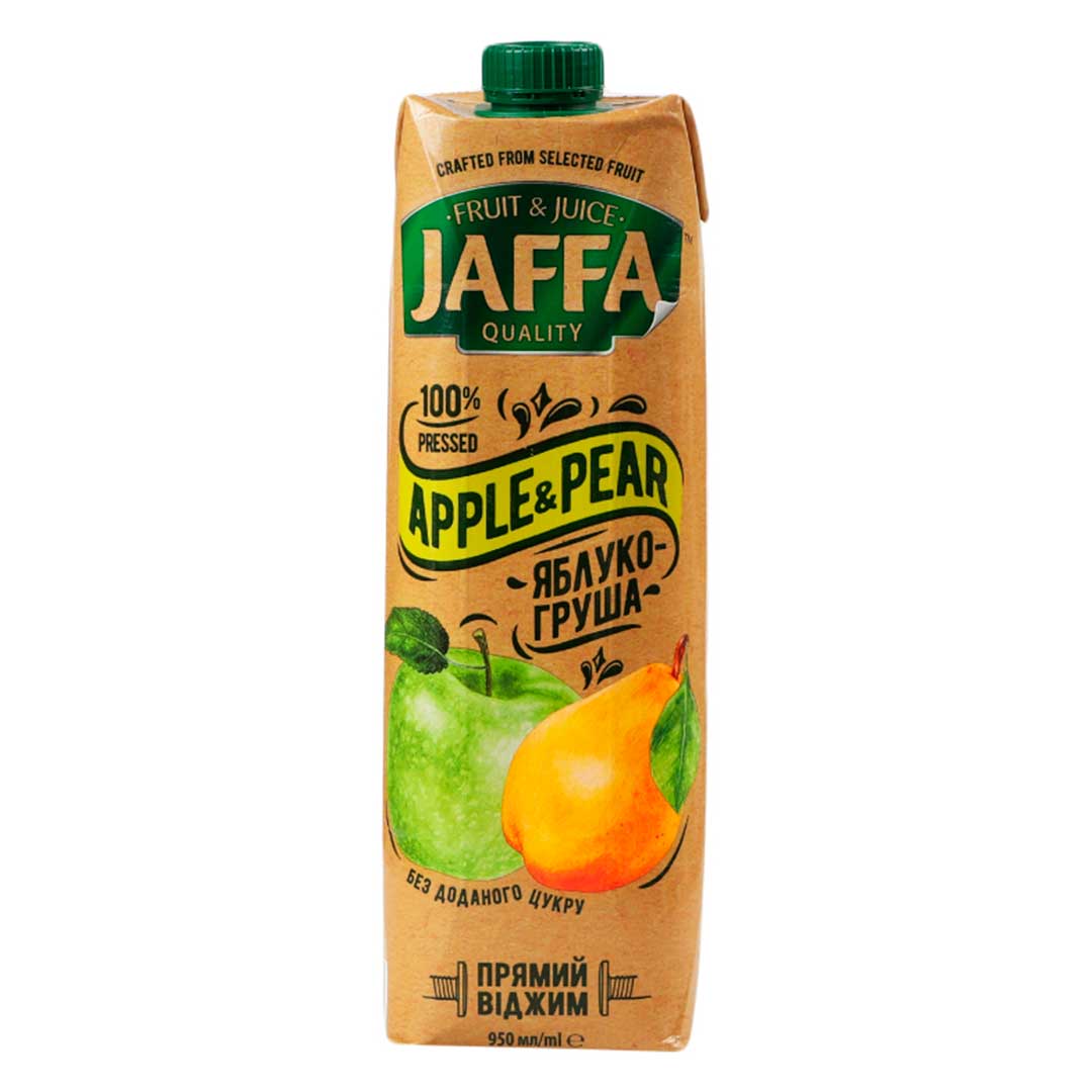 Сок Jaffa Яблочно-грушевый 0,950л