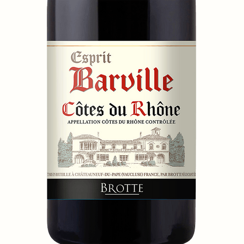 Вино Brotte Cotes du Rhone Esprit Barville Rouge красное сухое 0,75л 14% купить