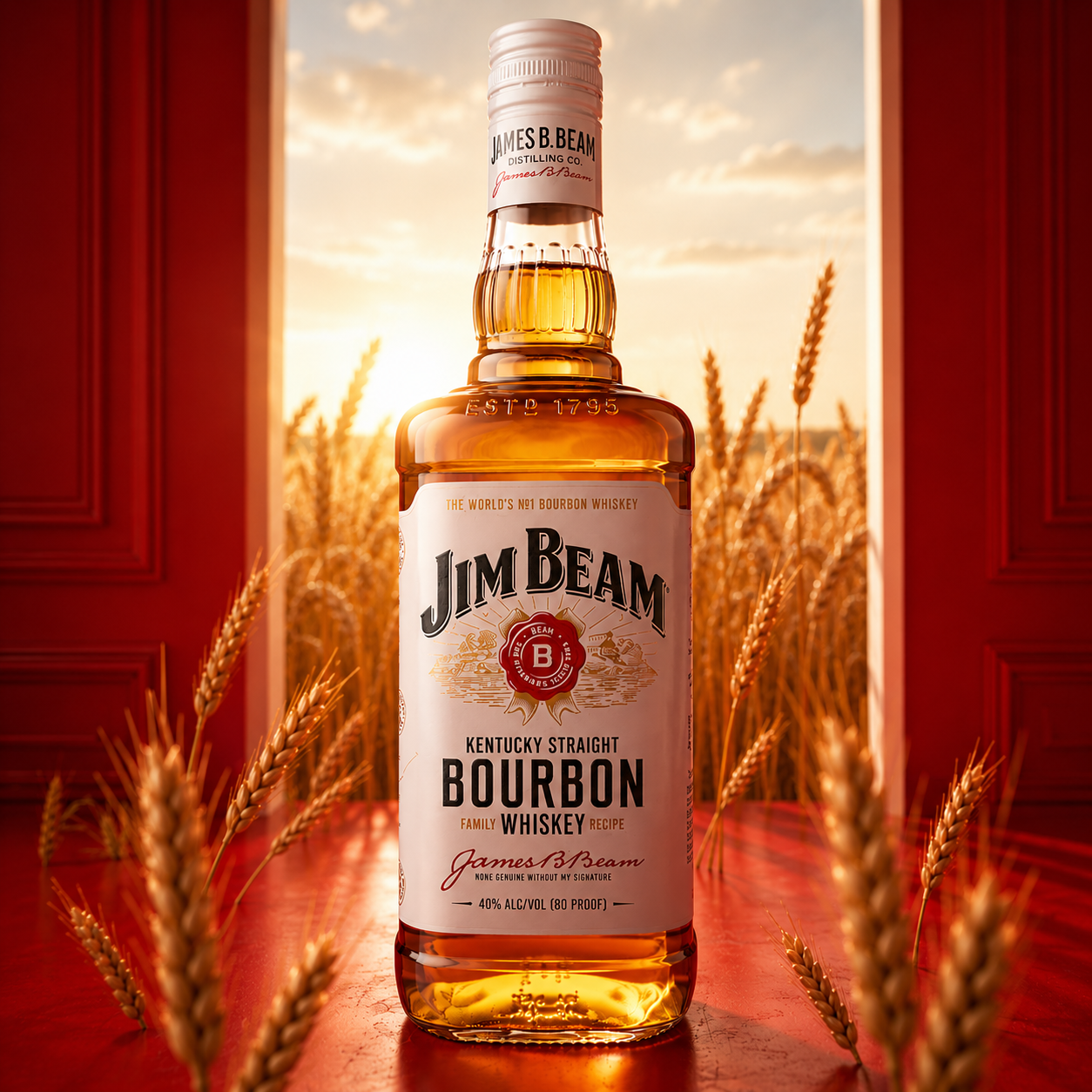 Виски Jim Beam White 4 года выдержки 0,7 л 40% купить